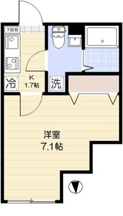 ピュイ西新井の間取り画像