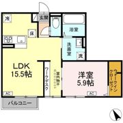 アルファコートの間取り画像