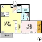 アルファコートの間取り画像