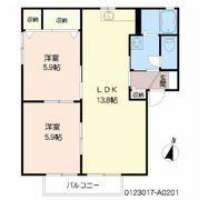 シャルマン五常の間取り画像