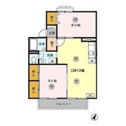 メゾンベール 壱番館の間取り画像