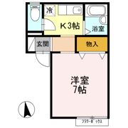 コーポSGの間取り画像