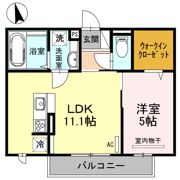 Felice Casa B棟の間取り画像