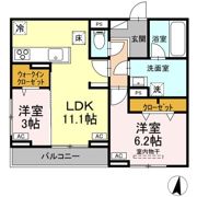 D-residence明治町東の間取り画像