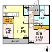 D-residence明治町東の間取り画像