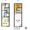 リースランド溝陸 Aの間取り画像