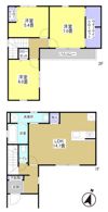 ブリアシエル新居Ⅲ Eの間取り画像