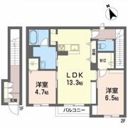 プレミアスの間取り画像