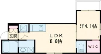 F asecia神屋町の間取り画像