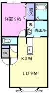 クリークビレッジⅡの間取り画像