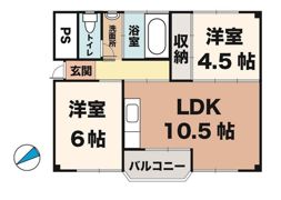 福田ハイツの間取り画像
