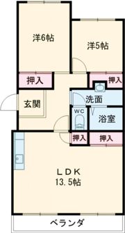アメニティ飯野の間取り画像