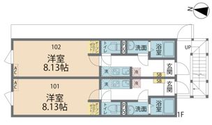 カインドネス東村山の間取り画像