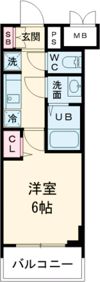 プレサンス名古屋幅下ファビュラスの間取り画像