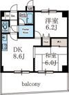 アールスコート高根台の間取り画像