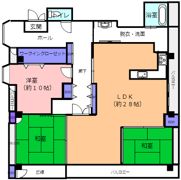 由宇建材ビルの間取り画像