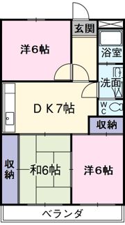 糸与ビルの間取り画像