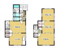 N様貸家 4DKの間取り画像