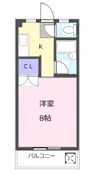 ハイツ坂野の間取り画像