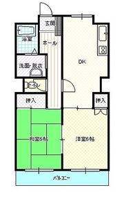 メゾンカワラの間取り画像