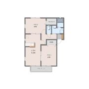 パーシモンヒルズBの間取り画像