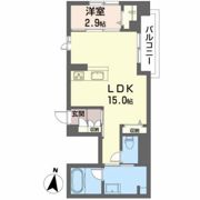 ベレオ・花京院の間取り画像