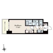 S-RESIDENCE桜本町awesome(オーサム)の間取り画像