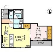 TORISIAS 南大通りの間取り画像