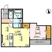 TORISIAS 南大通りの間取り画像