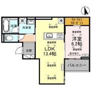 TORISIAS 南大通りの間取り画像