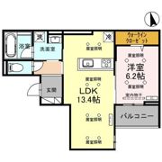TORISIAS 南大通りの間取り画像