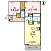 D-Regalo城東Sの間取り画像