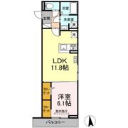 トリシア吉田の間取り画像