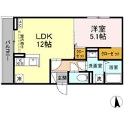 トリシア吉田の間取り画像