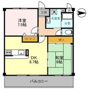 ソレーユ関西の間取り画像