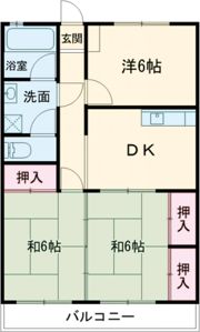 コンフォート60の間取り画像