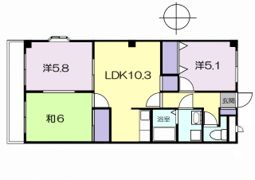 あかりAの間取り画像
