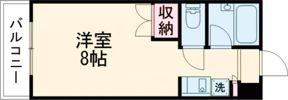 ハウベスト1番館上熊本の間取り画像