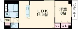 フリーディオ堺BLDの間取り画像