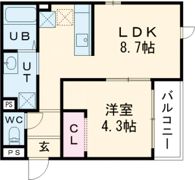 NOVEL千歳Ⅰの間取り画像