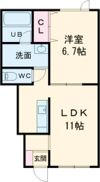 プレミール柏木の間取り画像