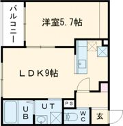 NOVEL千歳Ⅰの間取り画像