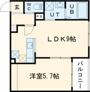NOVEL千歳Ⅱの間取り画像