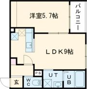 NOVEL千歳Ⅱの間取り画像