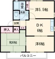 サン・リベロAの間取り画像