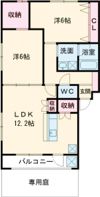 K・フィールドA棟の間取り画像