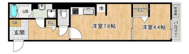 ウィステ小手指の間取り画像