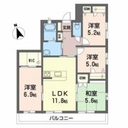 ロックフィールド11の間取り画像