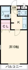 レジデンスわかばの間取り画像