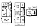 千代戸建の間取り画像